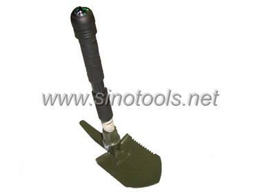 Folding Spade With Compass